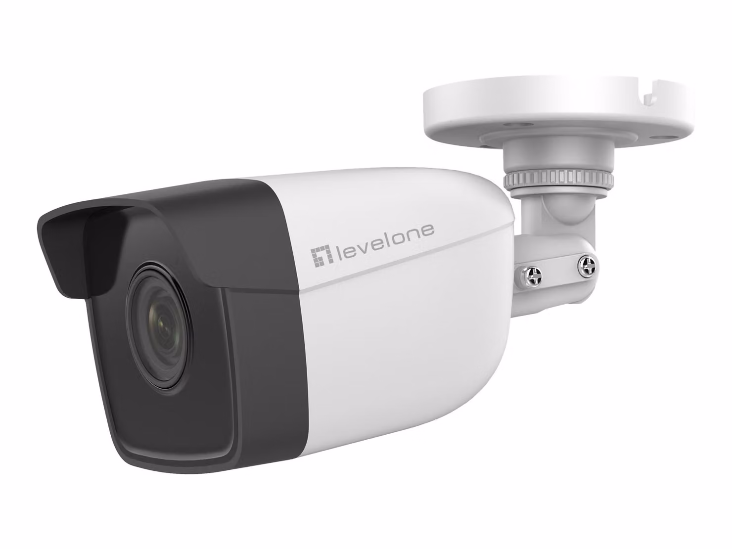 Telecamera di rete IP fissa LevelOne GEMINI - 2 Megapixel - H.265 - 802.3af PoE - LED IR - Interno/esterno (FCS-5201)