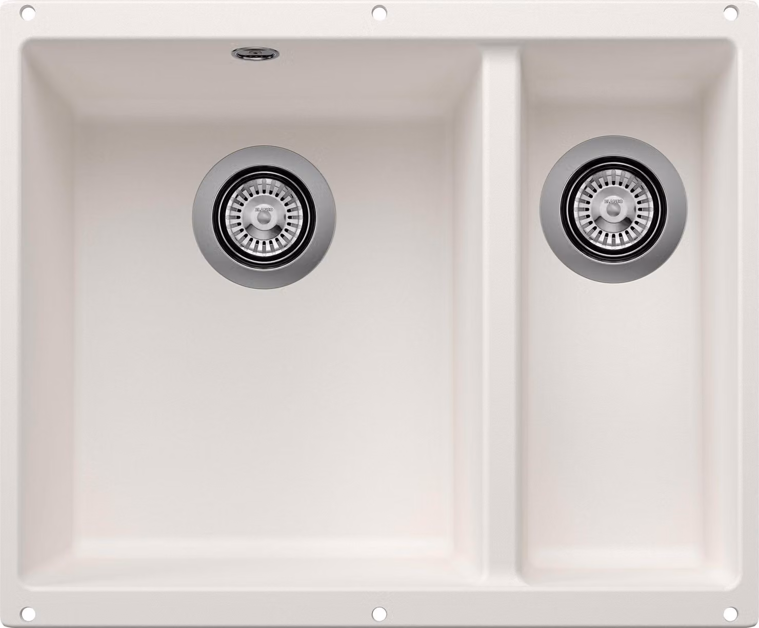 BLANCO ROTAN 340/160-U SILGRANIT bianco
