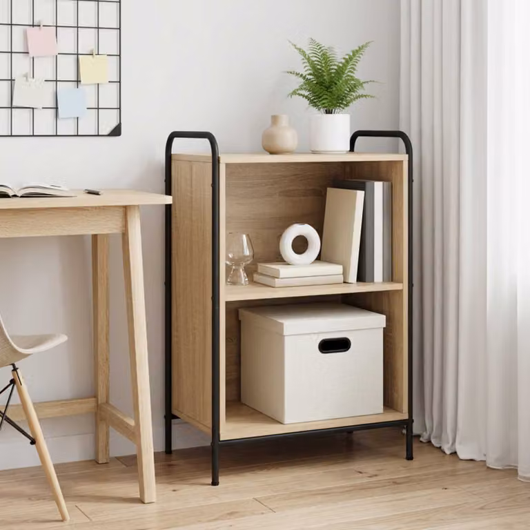 vidaXL Armadio per Libri 55,5 x 33 x 174 cm Legno ingegnerizzato