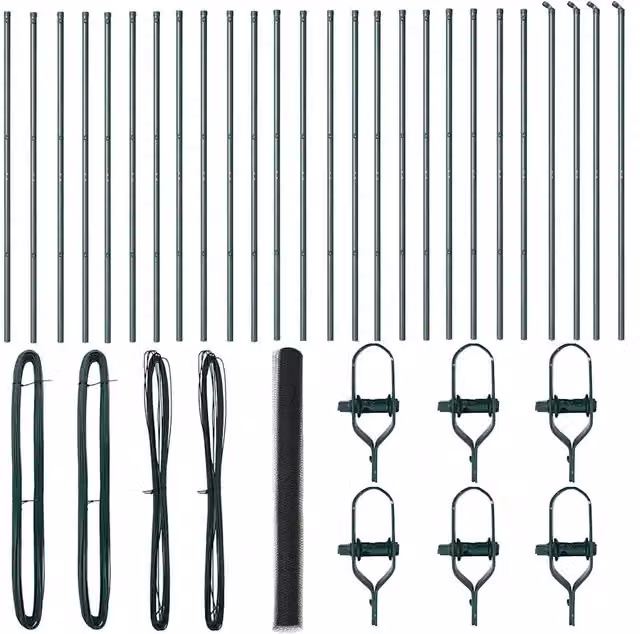 Palo della recinzione | Pannello per recinzione Grigio