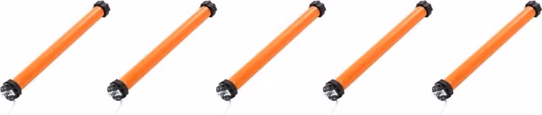 vidaXL Motori tubolari 5 pezzi 50Nm