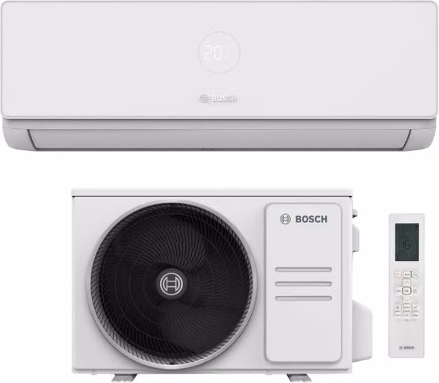 Condizionatore Split Mobile Bosch Climate 4000i 12000 Btu CL4000I-SET 35 WE Bianco con Wi-Fi e Telecomando