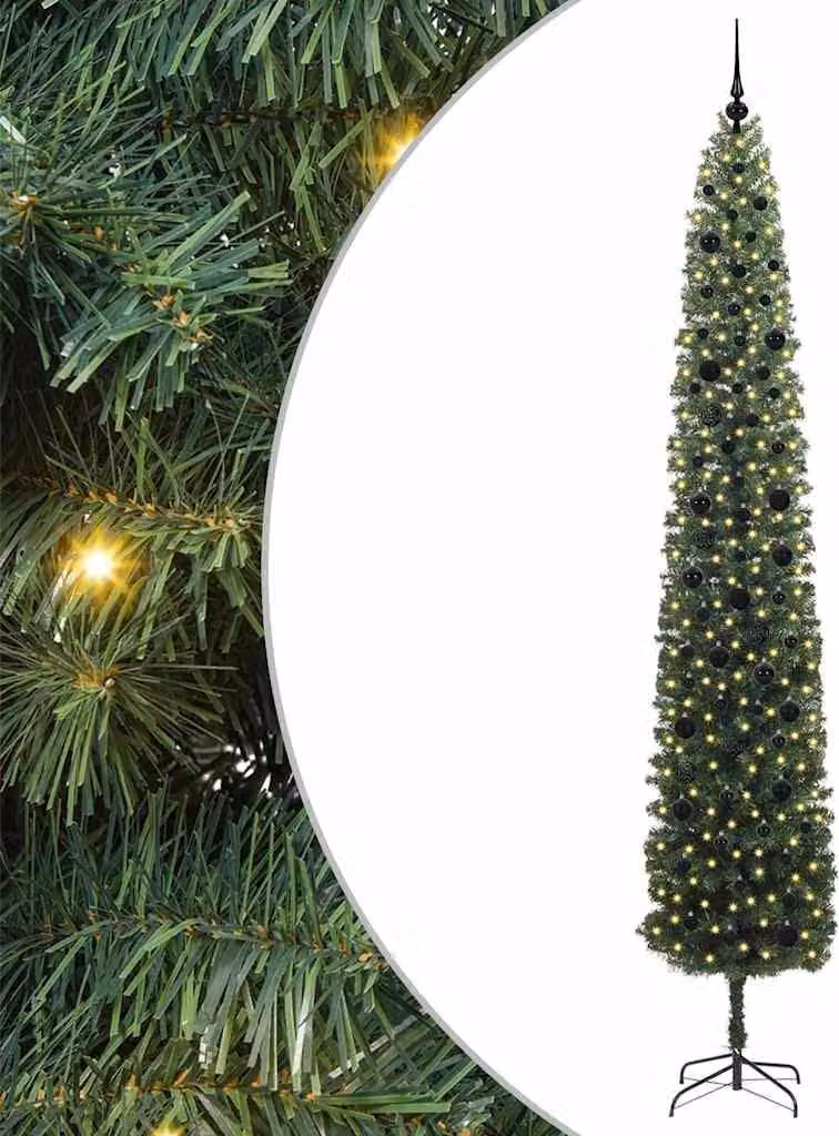 Albero di Natale artificiale con 300 LED Verde 270 cm