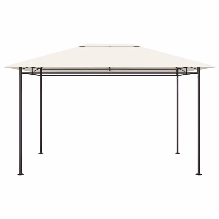 Gazebo 384x281x270 cm Crema 180 g/m²