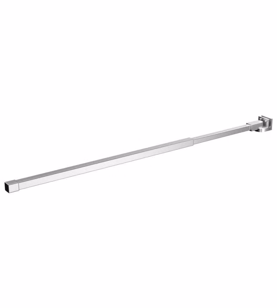 Braccio di Supporto per Doccia in Acciaio Inox 70-120 cm