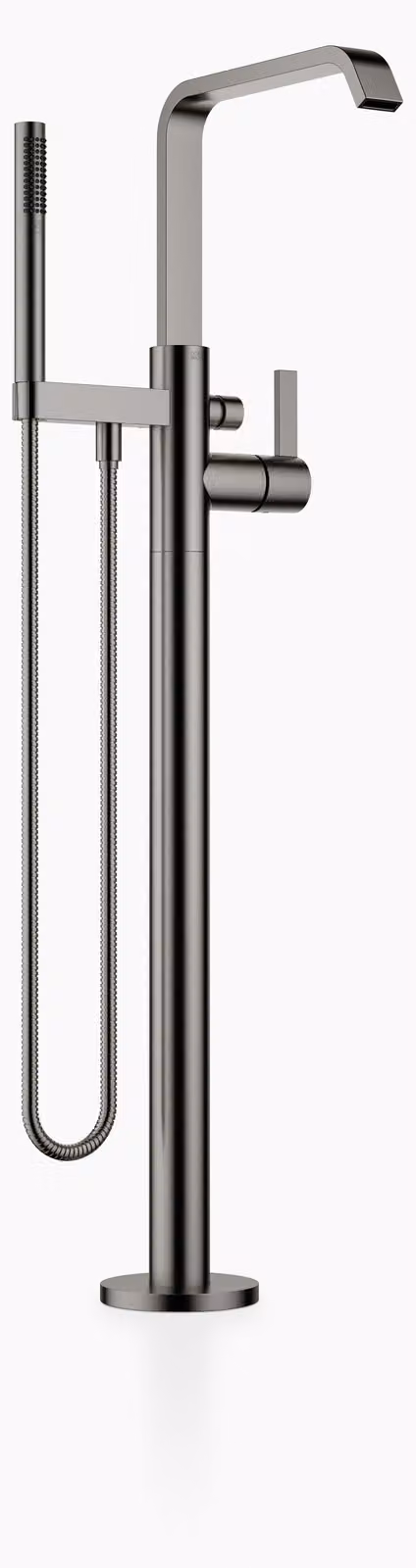 Dornbracht IMO Mitigeur monocommandé pour bain, avec tube de trop-plein pour montage indépendant, avec garniture de douche flexible, 25863671-99, 25863671-99