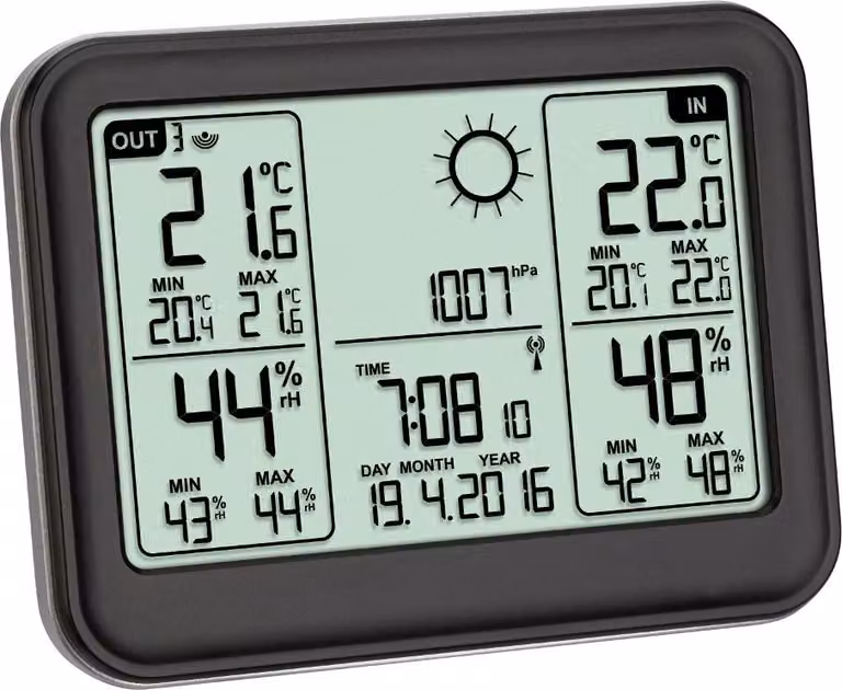 TFA Dostmann MEMO 35.1141.01 Stazione meteorologica wireless Previsioni da 12 a 24 ore (35.1141.01)