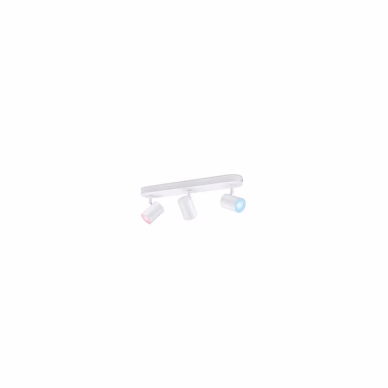Plafoniera LED Dimmerabile RGB Smart WiFi - Bluetooth 4,9W Tre faretti WiZ Imageo Bianco