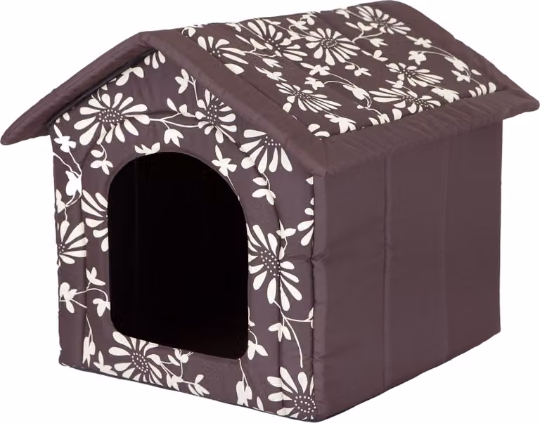 Cuccia pieghevole per cani R3 - 46x52x53 cm - per interni ed esterni - lavabile, leggera, stabile - tetto con zip | PillowPrim