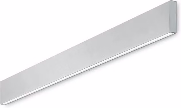 Applique Moderna Linus Alluminio Bianco Led 32W 3000K Luce Calda
