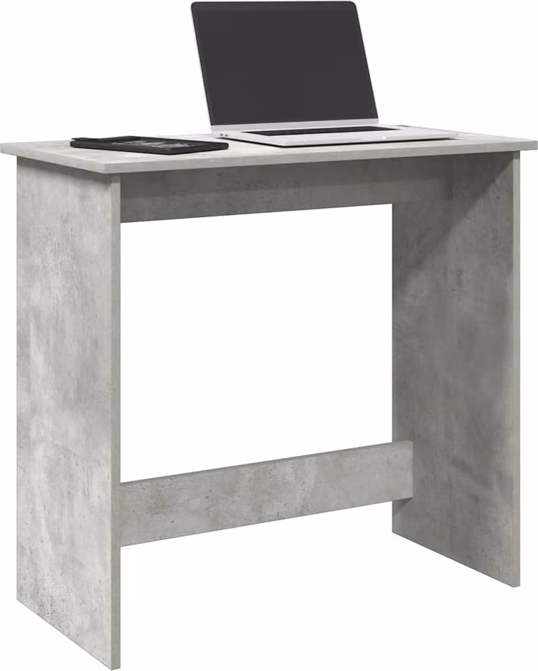 Maison Exclusive - Scrivania grigio cemento 80x40x75 cm Materiale ligneo