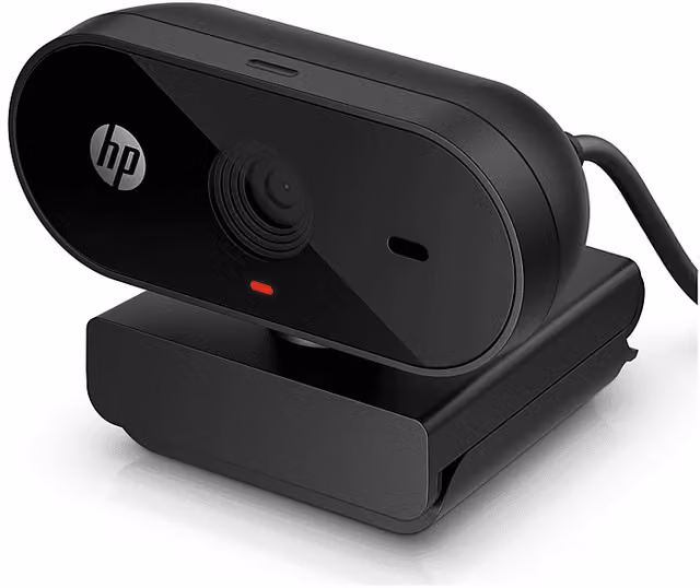 Webcam HP 320 Full HD con connessione USB-C, colore nero