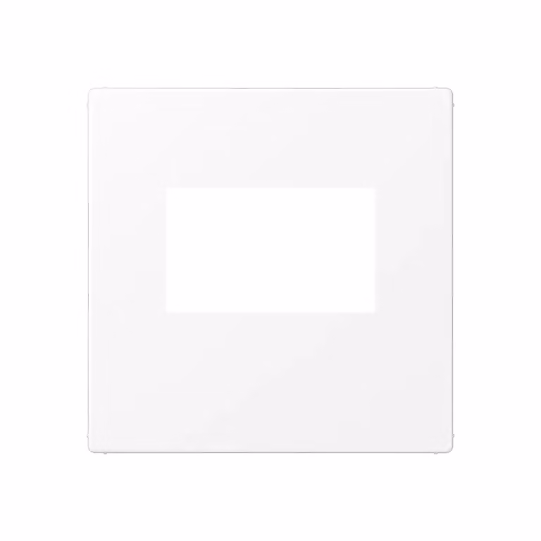 Copertura Jung per caricatore USB (a scatto), Serie A, bianco neve opaco A1569USBWWM