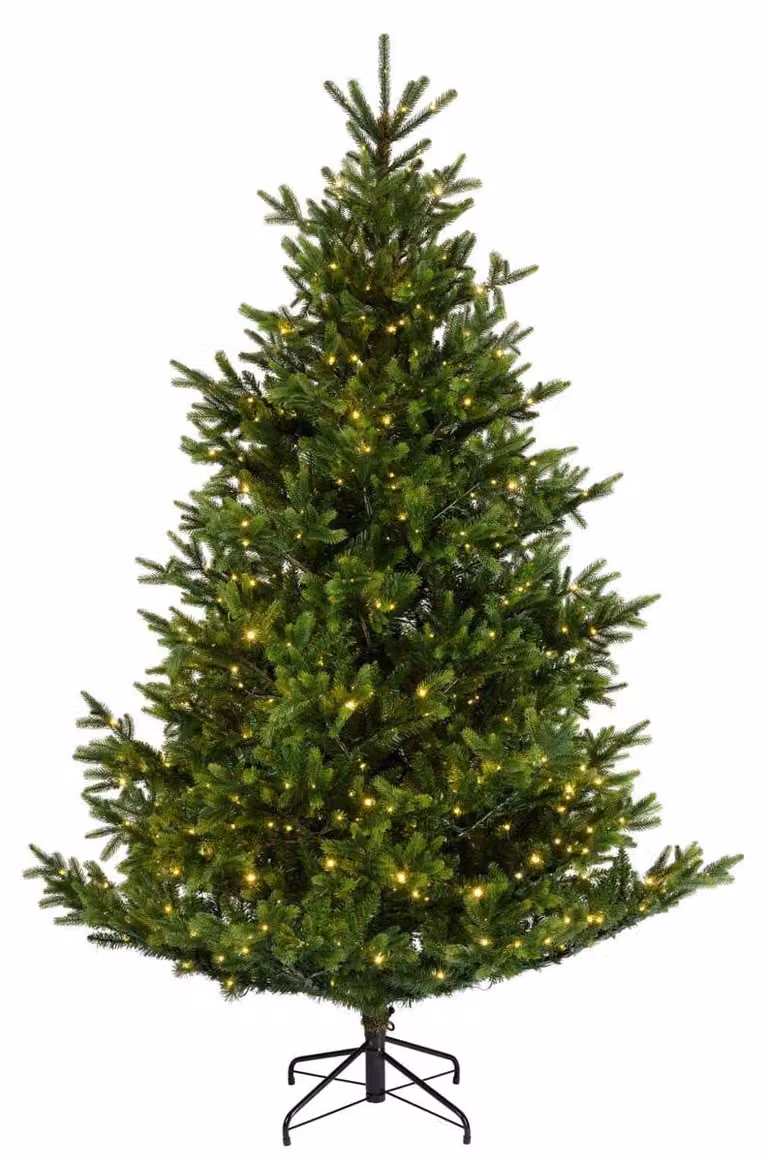 Nordmann albero di Natale artificiale LED 240 cm - Everlands