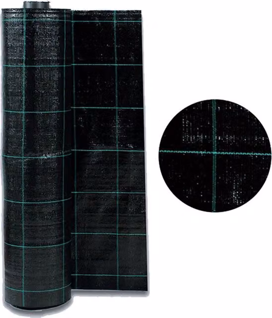 Telo pacciamatura 330x50 cm, nero
