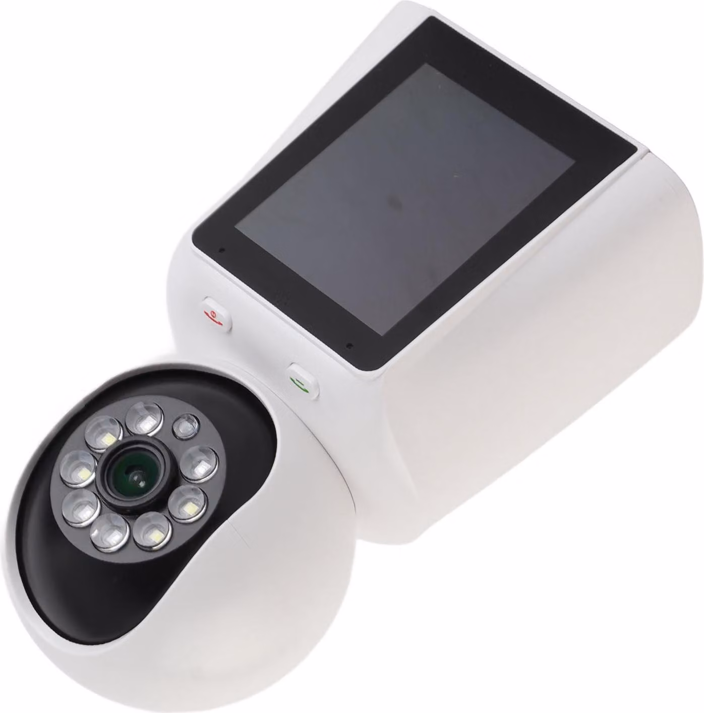 videocamera per bambini da 3MP HD 1080P Monitoraggio remoto intelligente Sicurezza interna a 2 vie con schermo per assistenza agli anziani