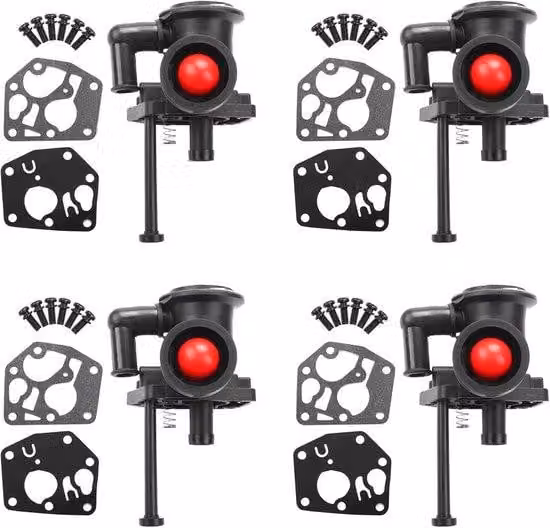 Set di quattro carburatori – Adatto ai motori Briggs & Stratton