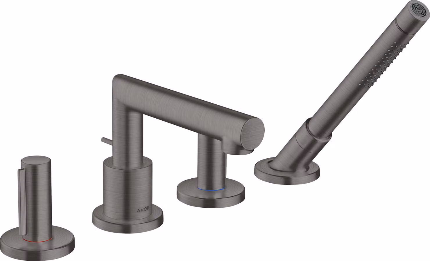 hansgrohe AXOR AXOR Uno 4 trous pour jante de baignoire, Zerogriff, saillie 152mm, 45444340, 45444340