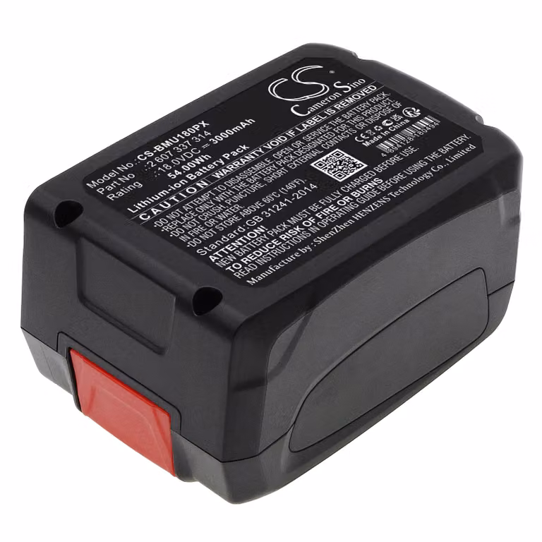 TECHTEK Batteria compatibile con [Bosch] AdvancedCut 18, AdvancedGlue 18V, AdvancedMulti 18, AdvancedOrbit 18, AdvancedShear 18V-10, AdvancedVac 18V-