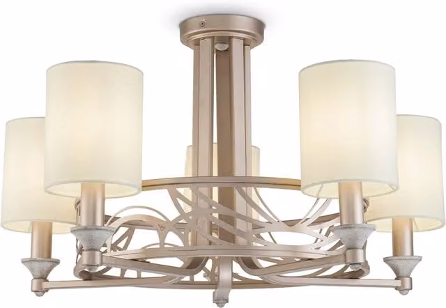 Lampadario classico Vittoria Maytoni H004CL-05BG 5xE14 ottone