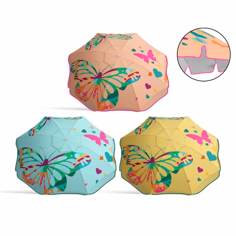Ombrellone da giardino BigBuy, multicolore, standard