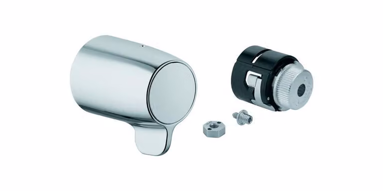 Maniglia di selezione della temperatura f GRT Special WT-WandBatt cromo per miscelatore lavabo a parete
