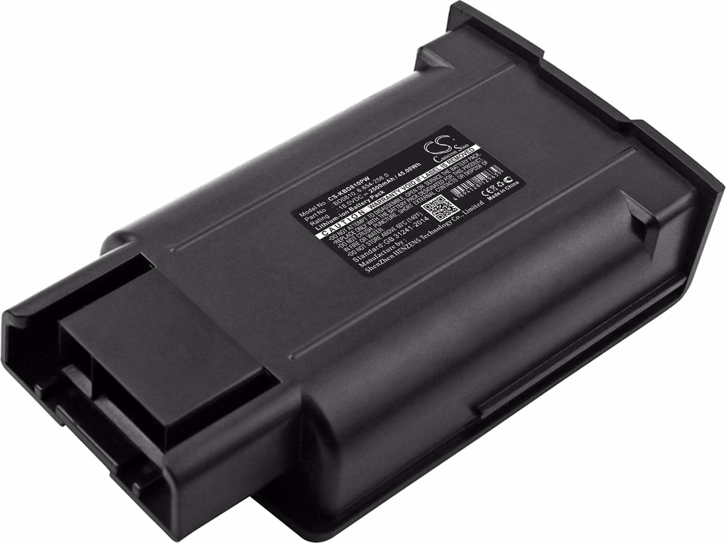TECHTEK Batteria compatibile con [Karcher] KM35/5 sostituisce 6.654-258.0, per BD0810