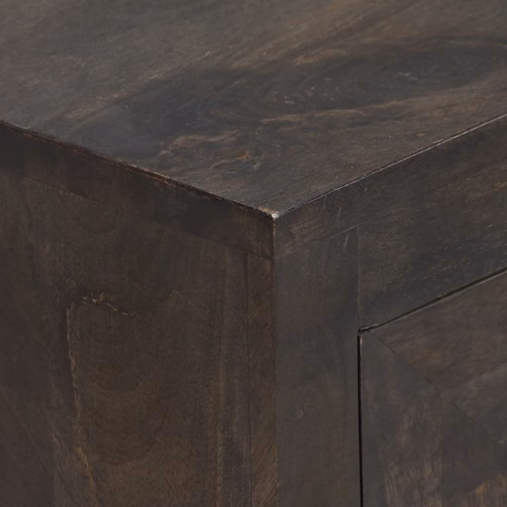 vidaXL Credenza in legno massiccio di mango 60 x 30 x 76 cm