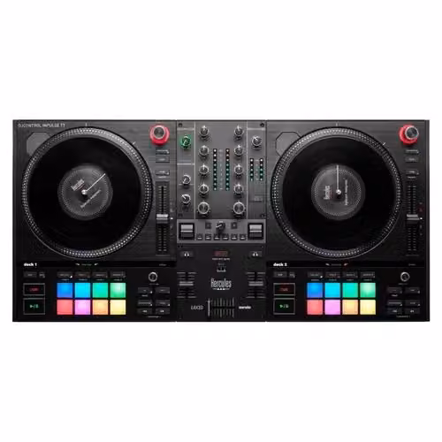 Controller DJ Hercules Inpulse T7 Nero con connessioni USB e Jack 3.5 mm – 3