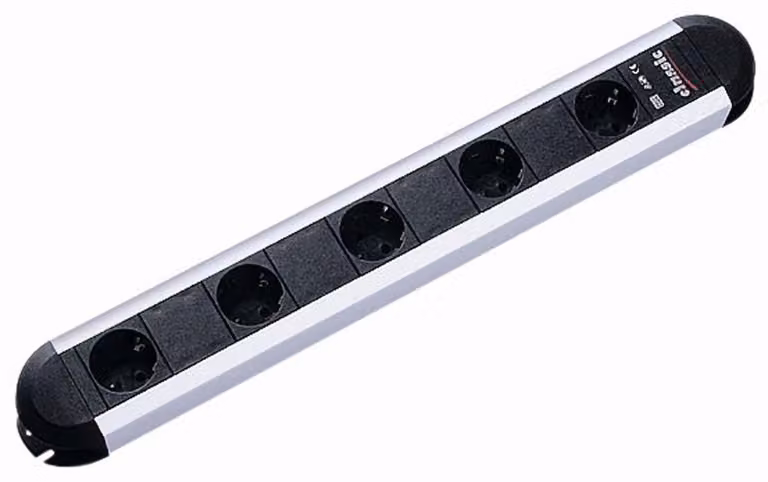 Bachmann PRIMO - Prolunga - Connettori di uscita: 5 - 1,75 m - Germania - Nero (331.032)