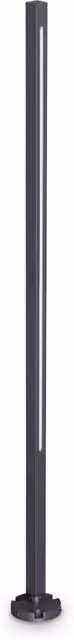 Ideal Lux Jedi Palo Outdoor Lampada da Giardino LED 19W Colore Nero