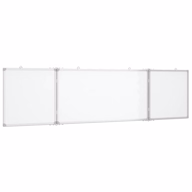Lavagna Magnetica Pieghevole 200x50x1,7 cm in Alluminio