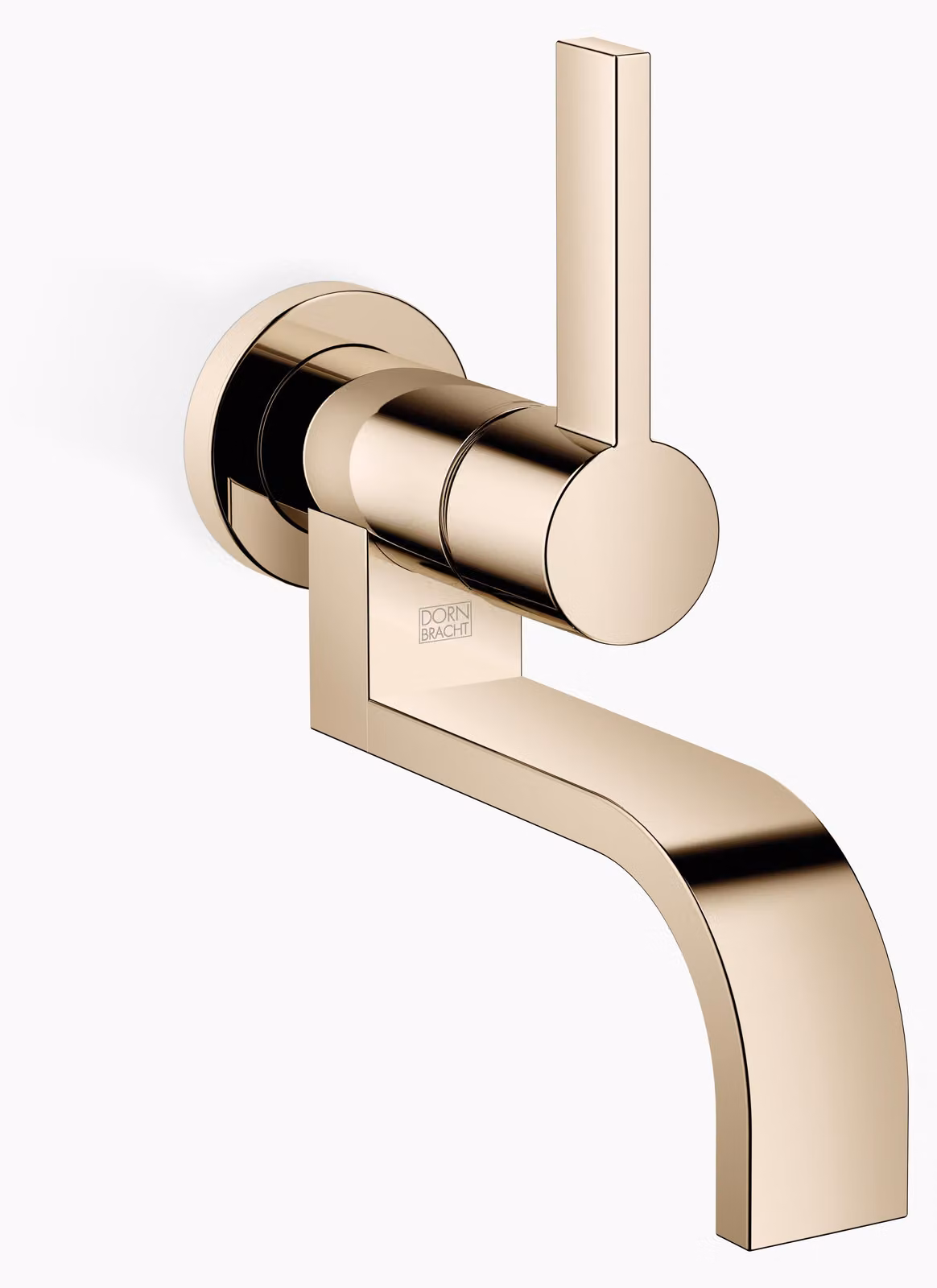Dornbracht MEM Mitigeur monocommandé mural pour lavabos sans vidage, saillie 185mm, 36805782-47, 36805782-47