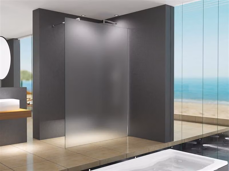 Glaswerk Westfalen- LiLy 98x200cm Schermo doccia - Satinato 10mm