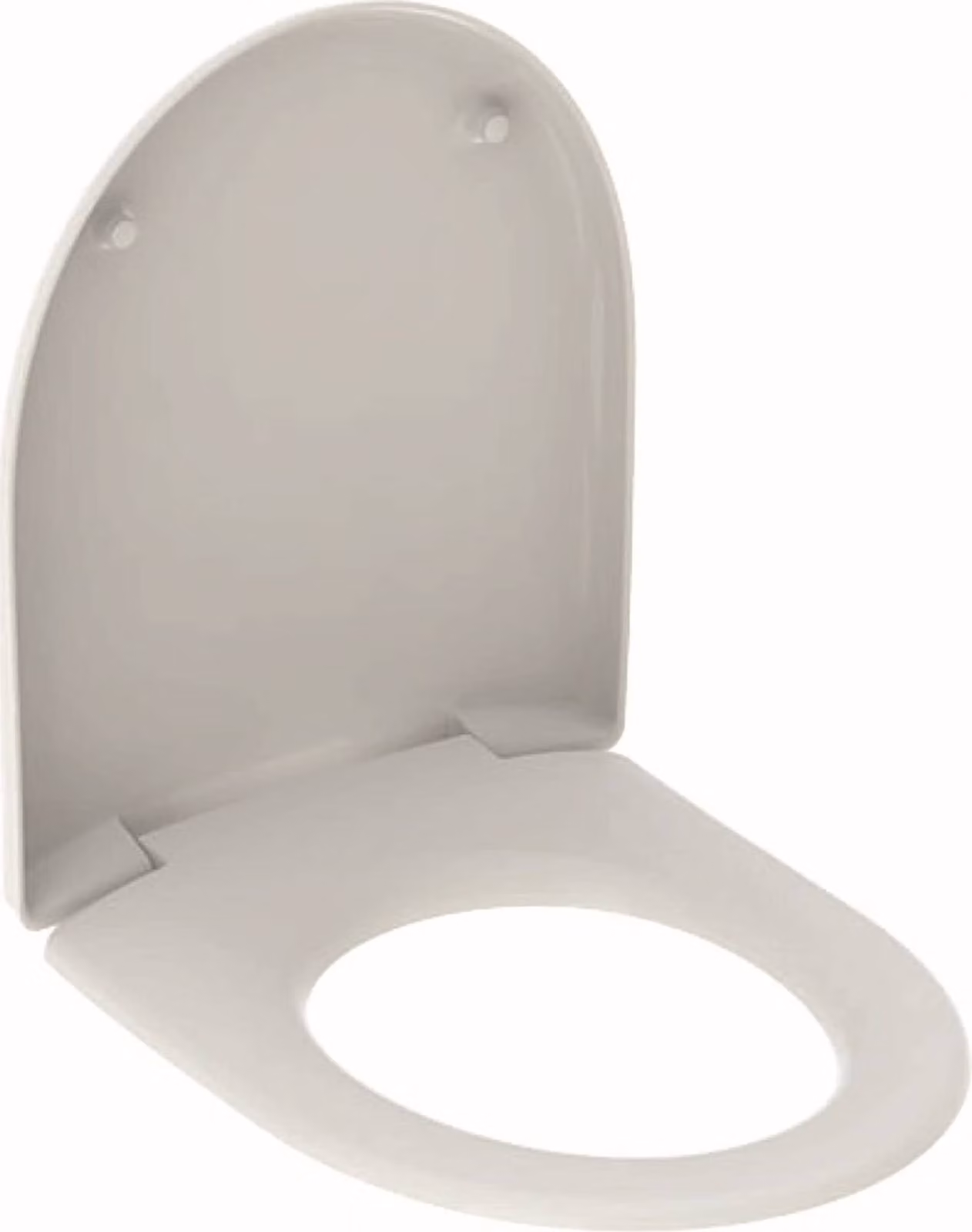 Geberit WC-Sitz Renova Scharniere Edelstahl weiß