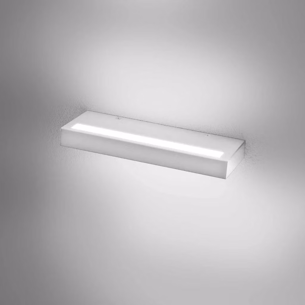 Applique LED Gealuce GAP522 Bianco Satinato, Luce Indiretta Dimmerabile 34W, 3656lm, 3000K, L: 120 cm, H: 80 cm – 2