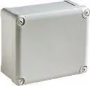 Schneider Electric Custodia per PC IP66 IK08 RAL7035 In.H275B225D160Out.H291B241D168 undur. Coperchio PC. H60 NSYTBP292416H