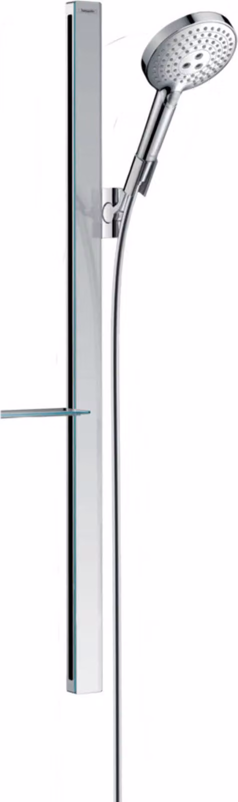 hansgrohe Raindance Select S set de douche 120 3jet avec barre de douche 90 cm et porte-savon, 27648000, 27648000
