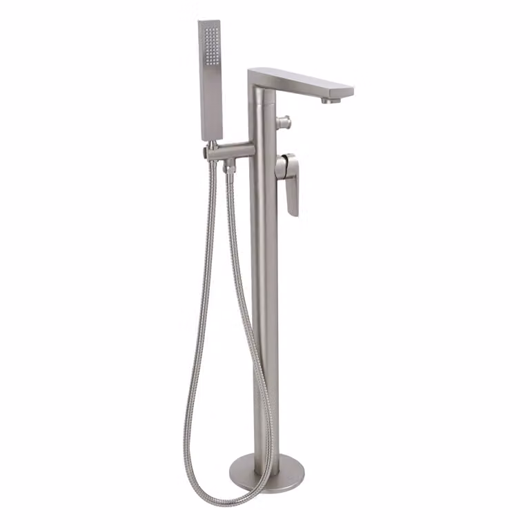 Gruppo Vasca Freestanding Nichel Spazzolato – Harting