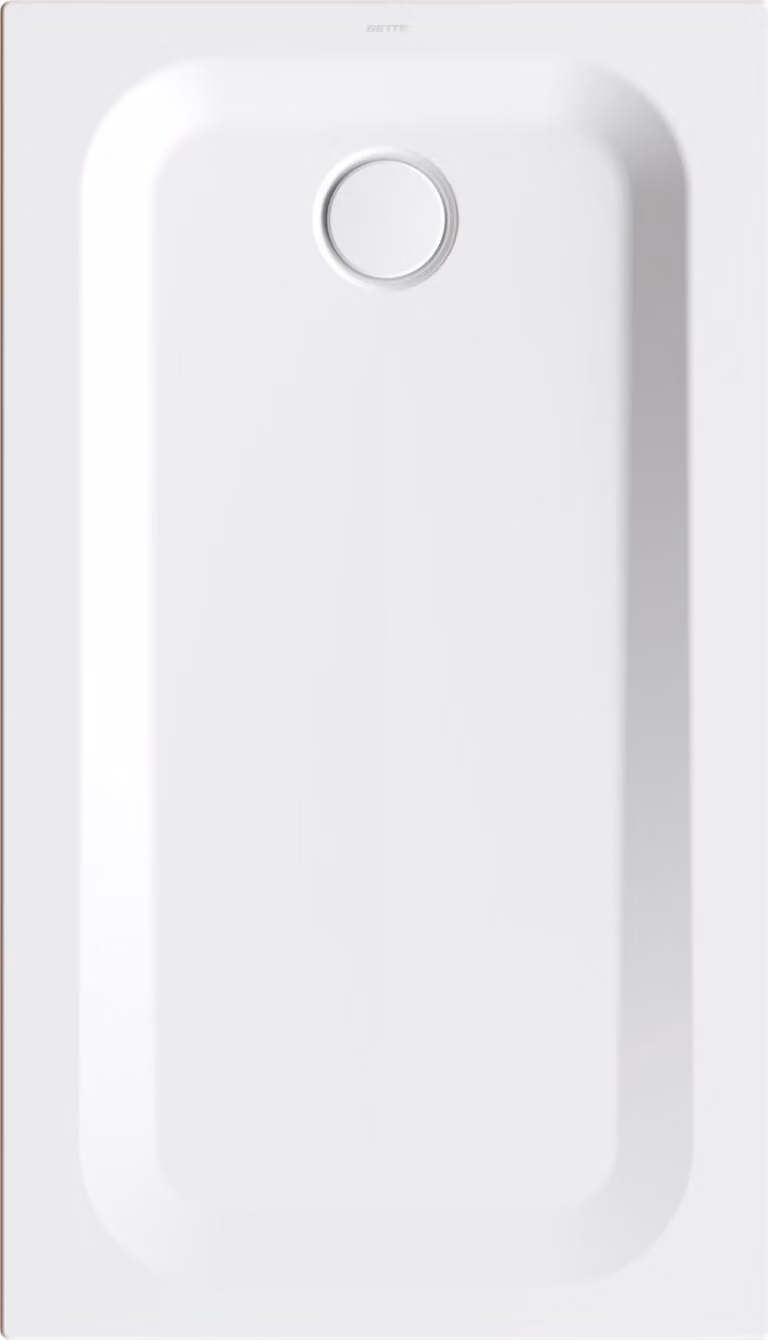 BetteUltra receveur de douche rectangulaire, avec support de baignoire minimum, antidérapant Sense 1300x750x35mm, blanc, 5785-000AS,T1, 5785-000AS,T1