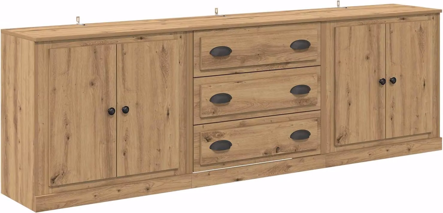 Sideboards 3 pcs Rovere Artigianale 210 x 35,5 x 67,5 cm