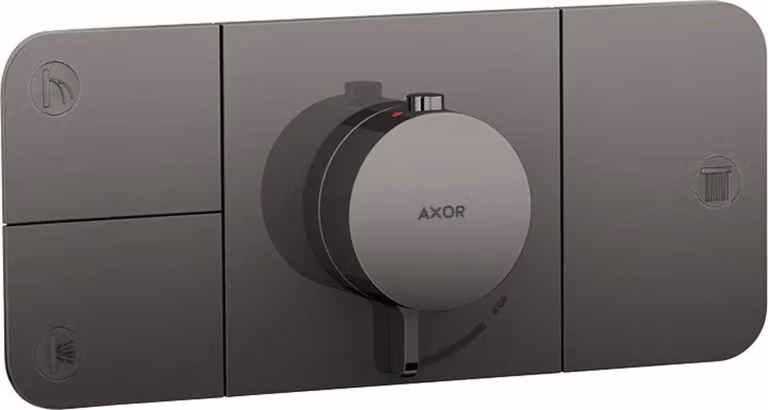 hansgrohe AXOR One Module thermostatique encastré pour 3 consommateurs, 45713330, 45713330