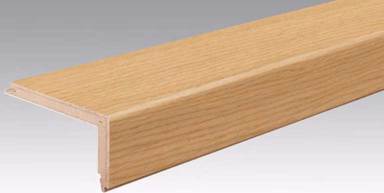 Profilo a L per bordi scale Meister, parquet 2150 x 13 mm 9024, rovere Authentic oliato naturale