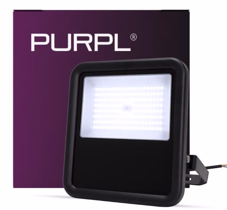 Faretto a LED da 100W | luce bianca fredda 6000K | grado di protezione IP66 | resistenza agli urti IK08 | include staffa di supporto