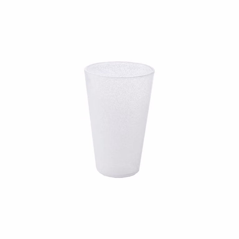 Bicchiere alto da bibita Memento Synth metacrilato, Bianco Trasparente, 6 pezzi