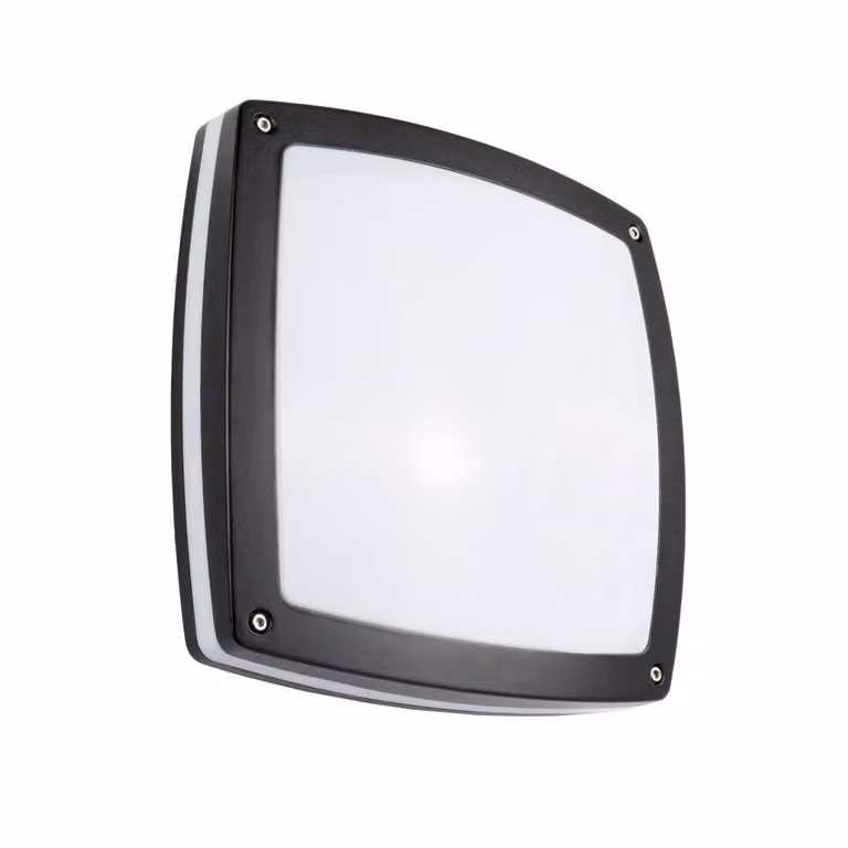 Plafond da esterno 30 cm 2xE27 nero IP44 SU-MA Nex 91022-BL