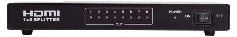 Divisore HDMI 1.4 Premium, risoluzione 4Kx2K, 1 ingresso e 8 uscite HDMI, supporto 1080P, HDCP 1.3, 3D e 4K Blu-ray