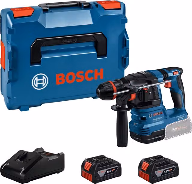 Bosch GBH 18V-22 X Professional Tassellatore Cordless 18 V con ONECHUCK SDS-plus Blu – 1