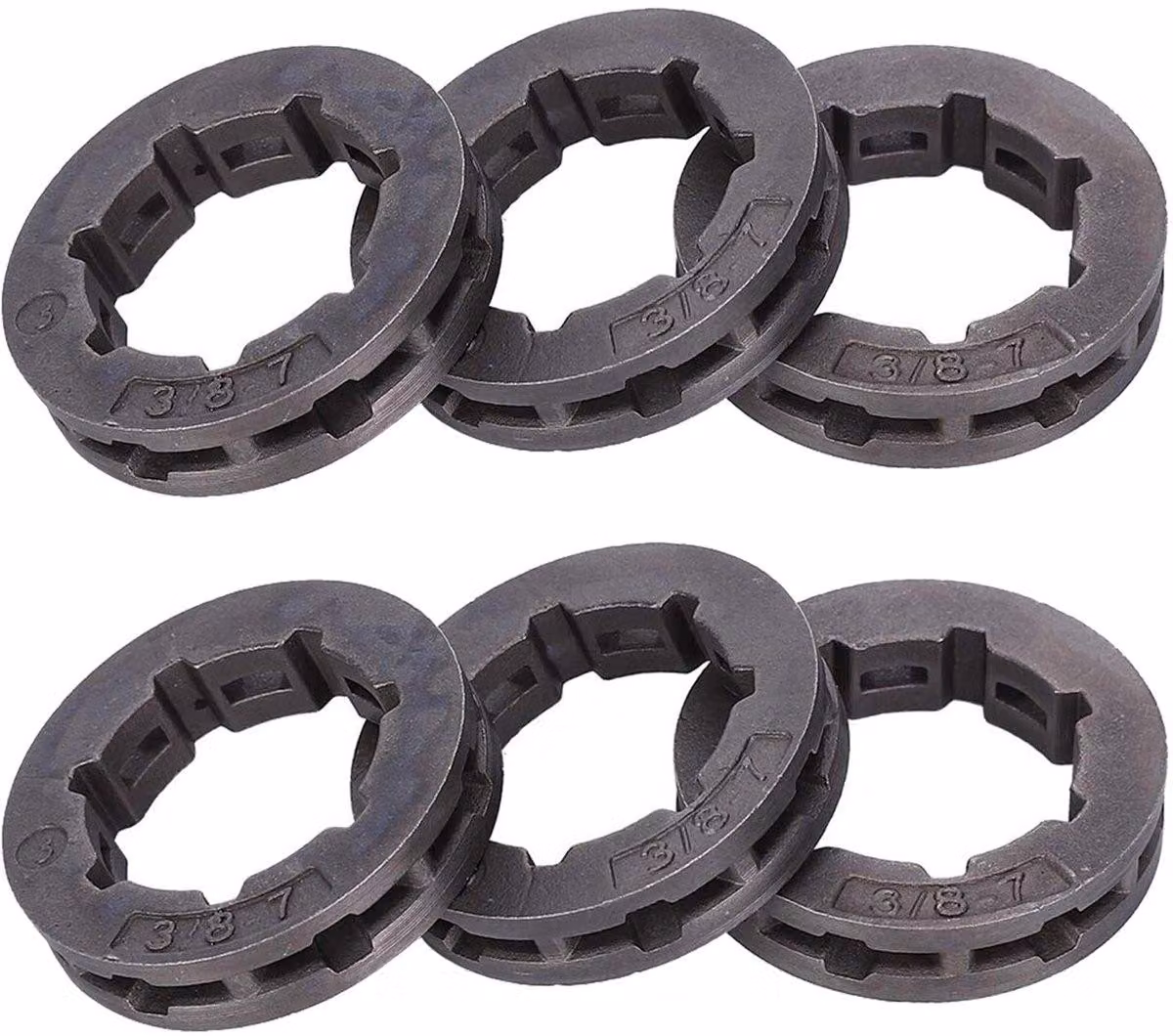 Catena per motosega Ritzel 68210, passo 3/8 inch (9,5 cm), 7 denti, compatibile con modelli MS361/362/440/460