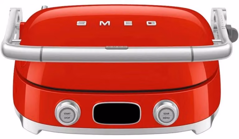 Smeg MGF01RDEU Multi-Grill, nero